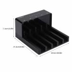 Orico 6558US3-C 5 Bay 3.5-inches USB 3.0 To SATA Offline Copy HDD Docking Station Hard Drive Enclosu