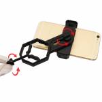 Cell Phone Adapter with Spring Clamp Mount Monocular Bracket for Microscope