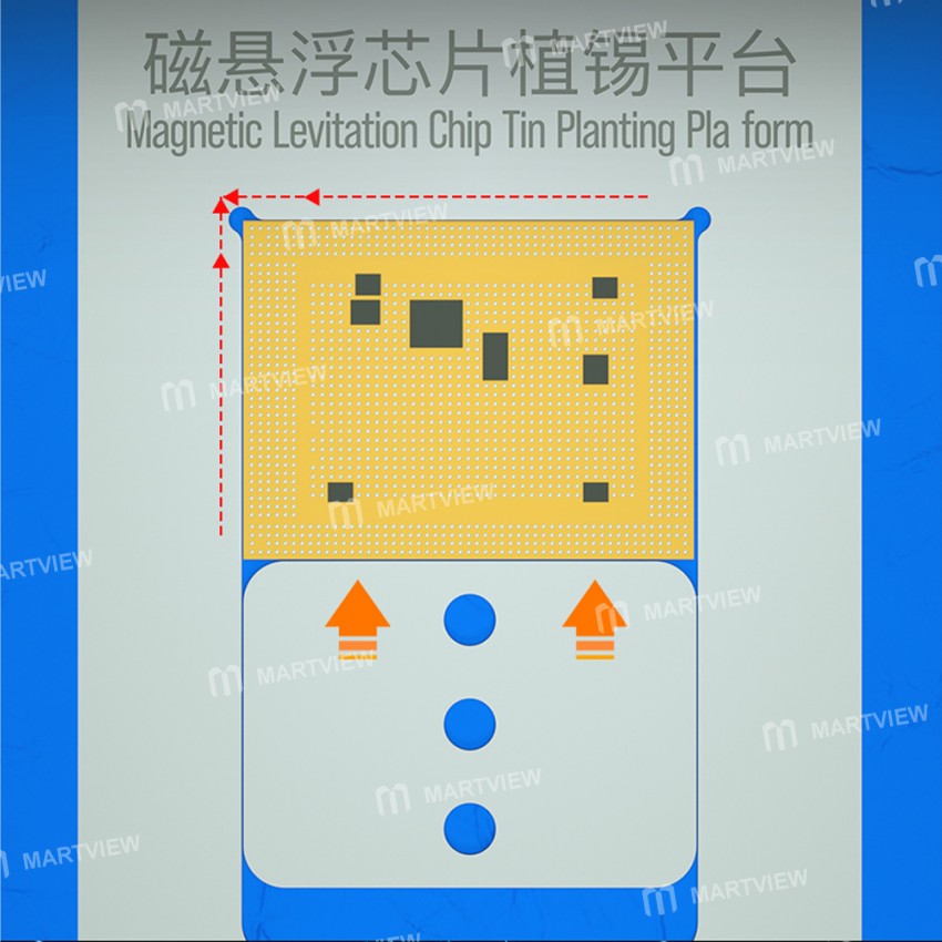 Mechanic MagTin Maglev Chip Tin Planting Platform Set for CPU / Hard Disk / Font Library Planting Ti