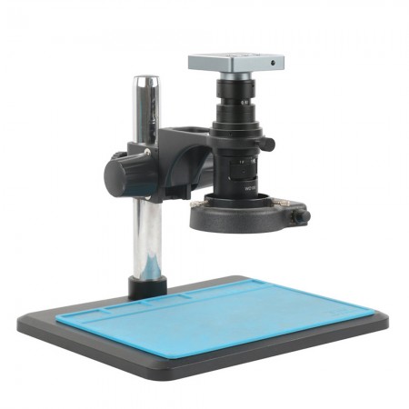 Eakins 37MP HD 1080P 60FPS HDMI USB Lab Digital Industrial Video Microscope Camera with LED and Stand Holder