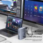 Orico TB3-S3 15-in-1 4K HDMI Thunderbolt 3 40Gbps Type-C Multi-function Docking Station