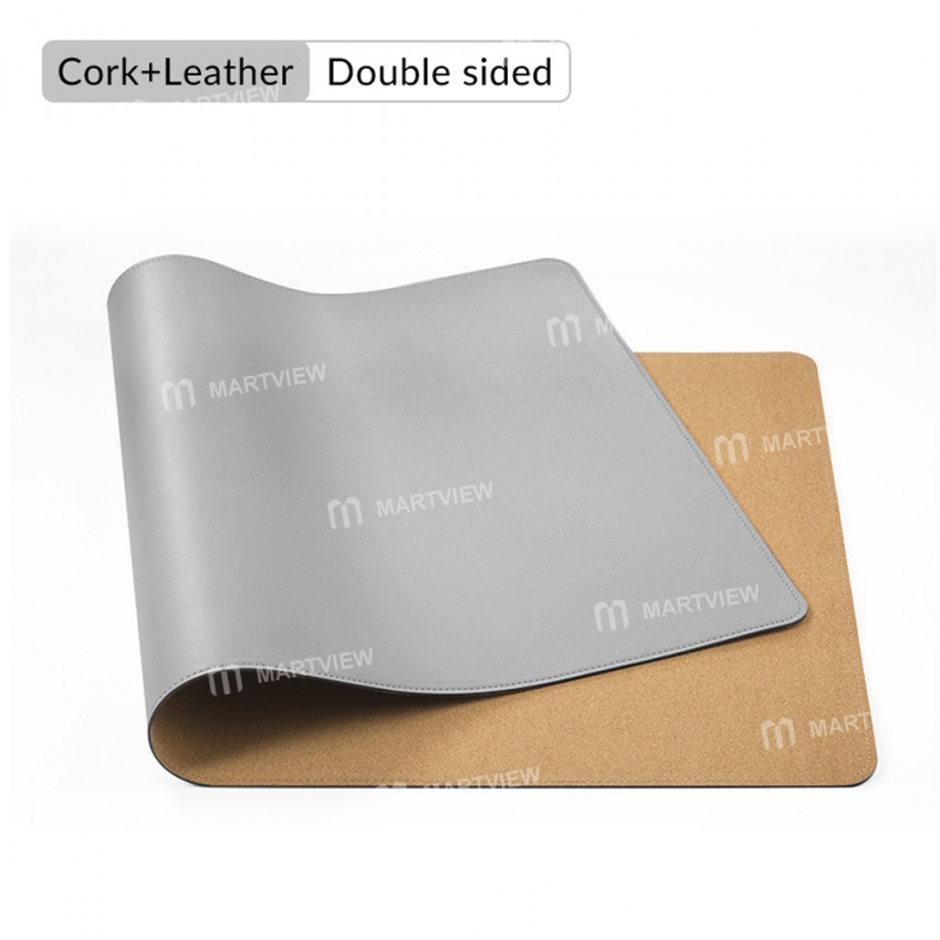 Orico Large Anti-slip Natural Cork Double-side Desk Mouse Pad for PC Laptop