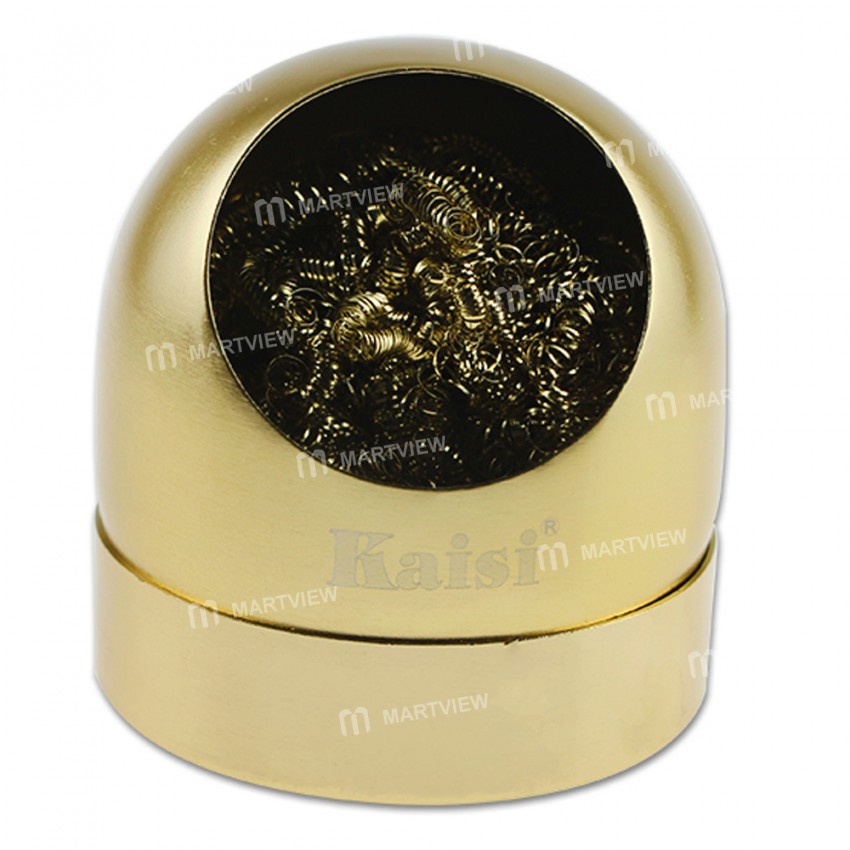 Kaisi Professional Cleaning Steel Wire Brush with Stand Set for Soldering Solder Iron Tip Cleaning