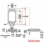 tssop16 tssop8-to-dip8-socket-ots-28-065-01-for-rt809h-tl866ii-plus-programmer-7