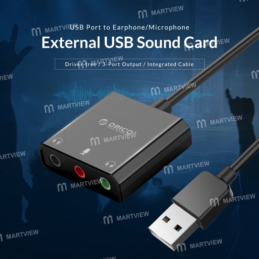 Orico SKT2 / SKT3 Free Drive External USB Sound Card Stereo Audio Converter
