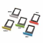 Replacement sim card slot holder tray volume button power button mute button for iPhone 5c