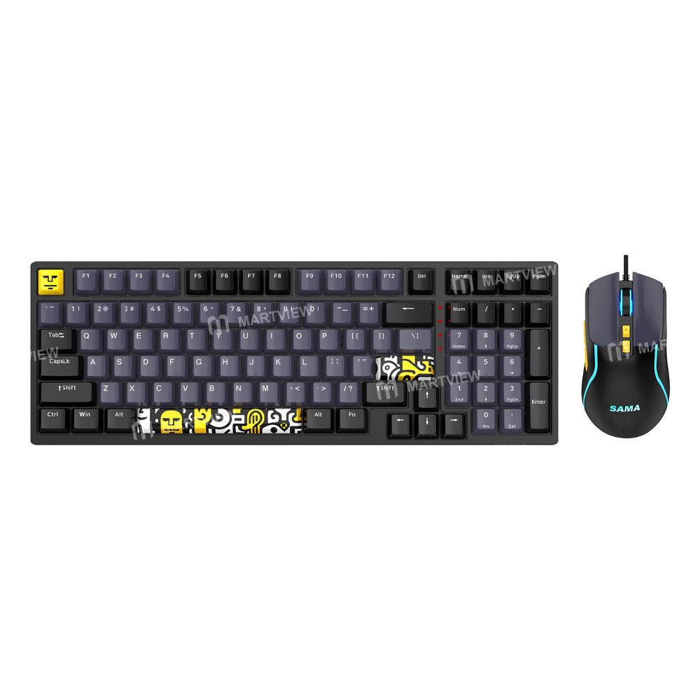 sama gw3000-7d-function-keys-4-stage-dpi-rgb-mechanical-switch-keyboard-with-mixed-colors-6