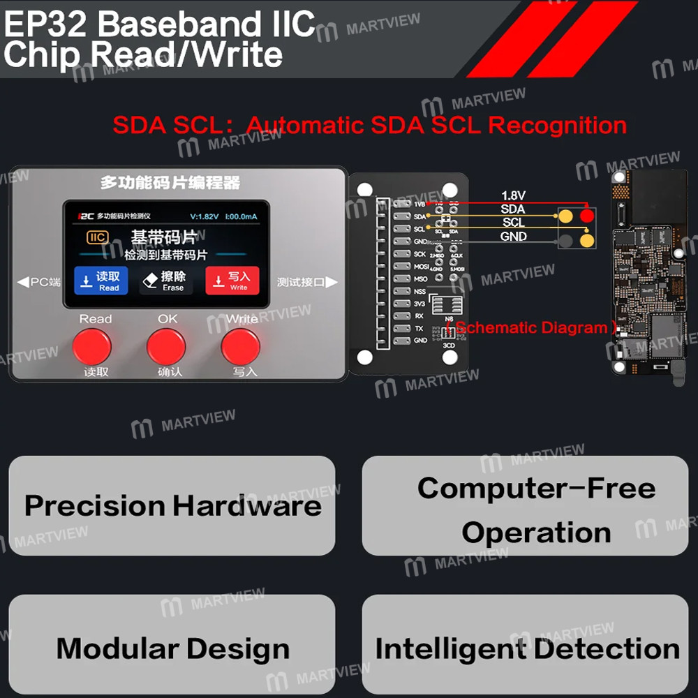 i2c epr32-chip-level-programmer-for-iphone-ipad-macbook-android-phones-11