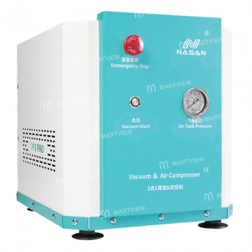 Nasan NA-VP1 Pro 2-in-1 Large Capacity Vacuum & Air Compressor for Phone LCD Screen Repair