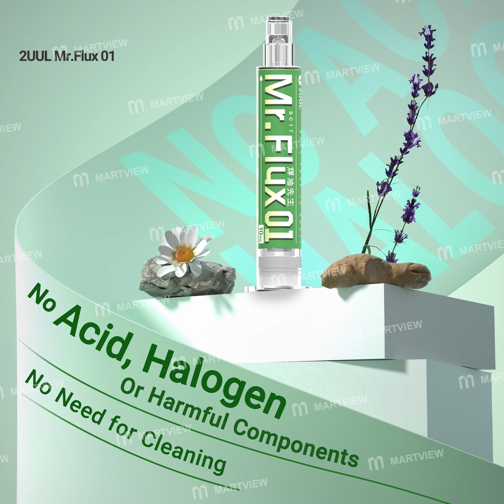 2uul sc17-mr-flux-001-10cc-acid-free-halogen-free-no-clean-solder-oil-for-pcb-repair-5