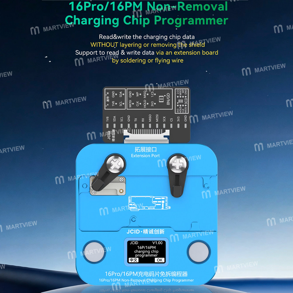 jcid non-removal-charging-chip-programmer-for-iphone-16-pro-16-pro-max-2