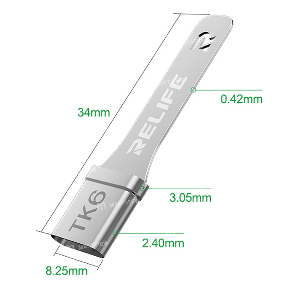 relife tk6-type-c-charging-port-tail-plug-anti-melting-protection-cover-for-welding-disassembly-6