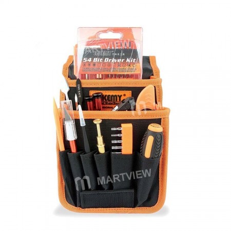 JAKEMY JM-P12 (83-in-1) Precision Screwdriver Opening Tool Crowbar Set With Canvas Bag