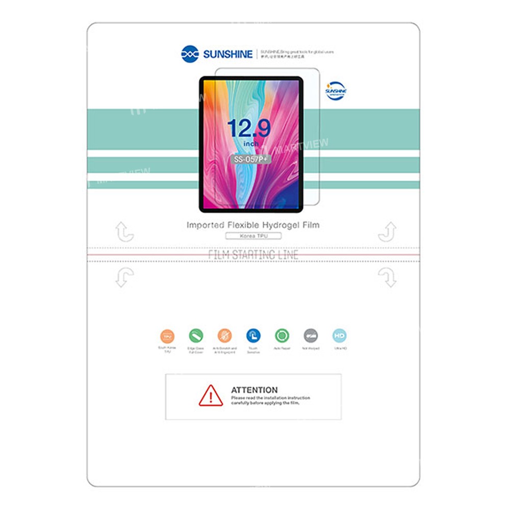 sunshine ss-057p-129-inch-ipad-tablet-hd-hydrogel-protective-film-for-ss-890c-cutting-machine-2