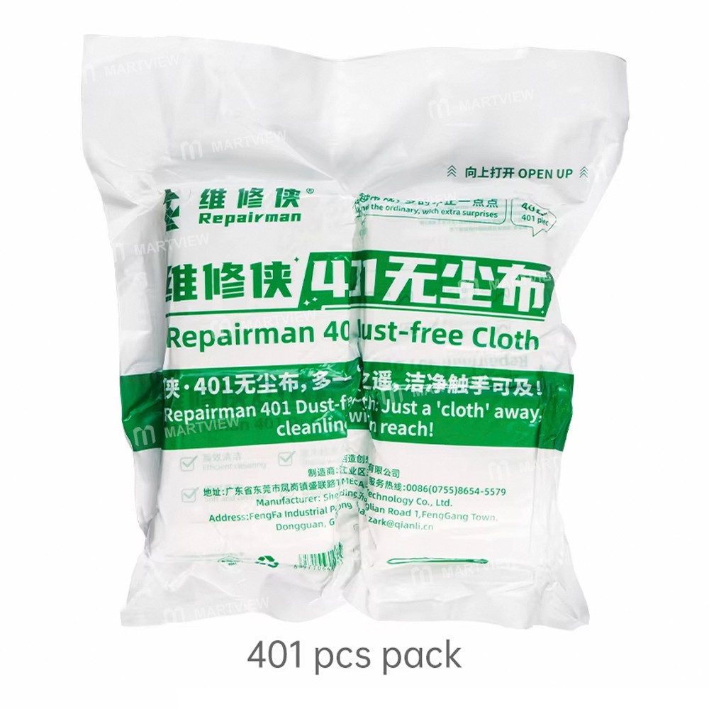 repairman 401-100pcs-401pcs-microfiber-anti-static-dust-free-cleaning-cloth-2