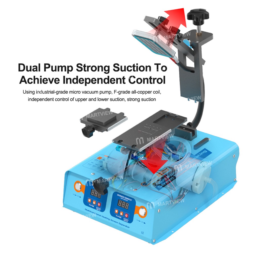 sunshine s-918m-multifunctional-all-in-one-frame-remover-and-screen-separator-machine-11