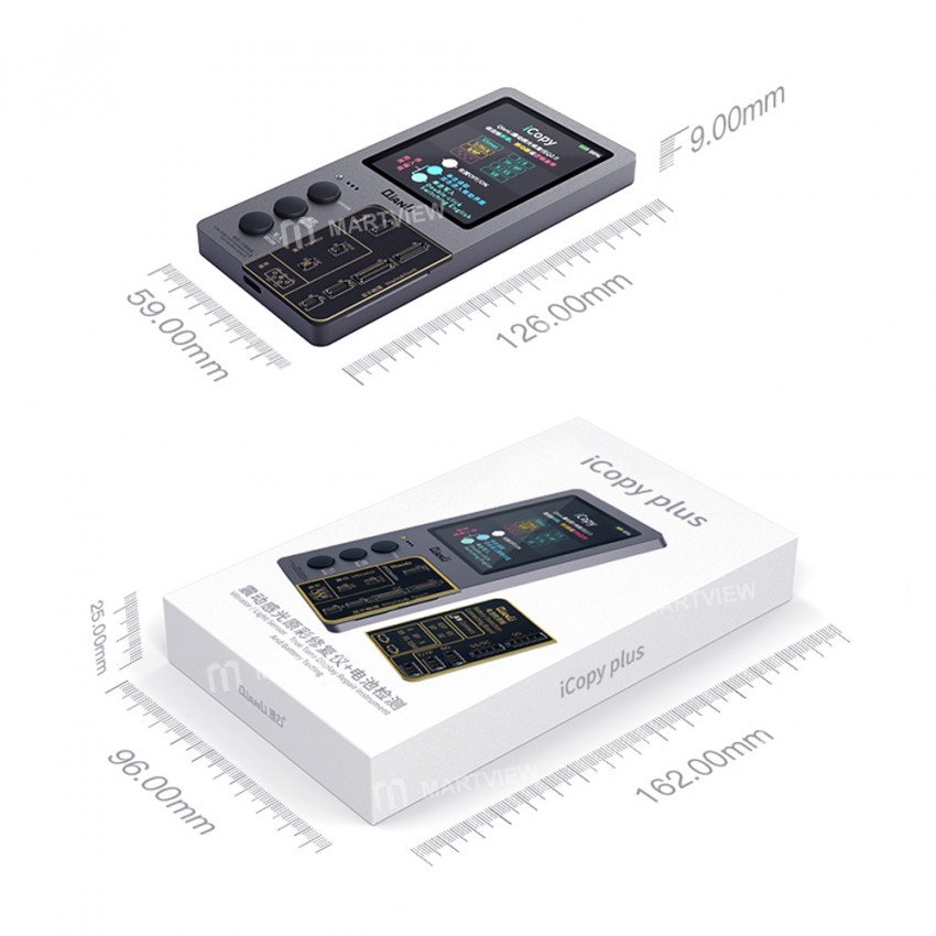 スマホアクセサリー QianLi iCopy Plus 2.1 3in1 Amazon.com: Qianli 3 in 1 iCopy Plus 2.1 for iPhone 7/8/8P/X