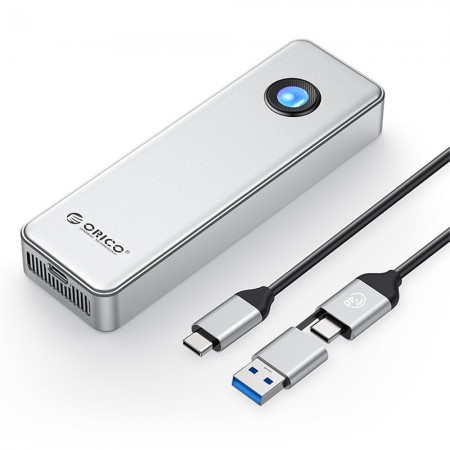 Orico OUM2-U4 Type-C RGB USB4 40Gbps M.2 NVMe SSD Enclosure with Cooling Fan