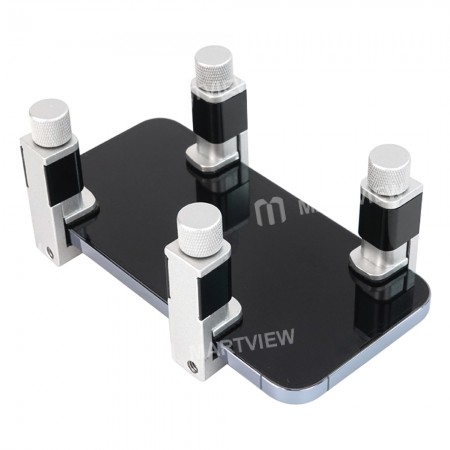 Relife RL-008A Adjustable LCD Display Screen Alloy Fastening Clamp Clip for iPhone / IPad / Tablet - 4Pcs