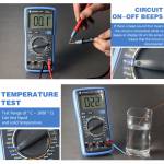 Sunshine DT-890N Digital Handheld Intelligent Voltage Current Test Meter Handheld LCD Screen Digital