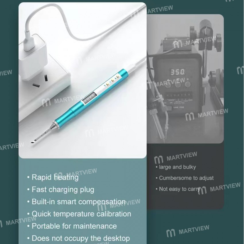 uyue e210-mini-portable-charging-nano-electric-soldering-iron-for-phone-motherboard-pcb-repair-6