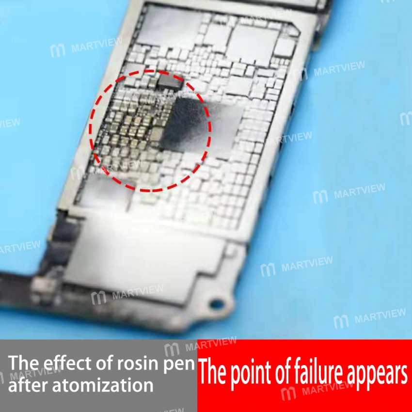 Rosin Dispener Solder Flux Paste Pen for PCB Short Circuit Detector