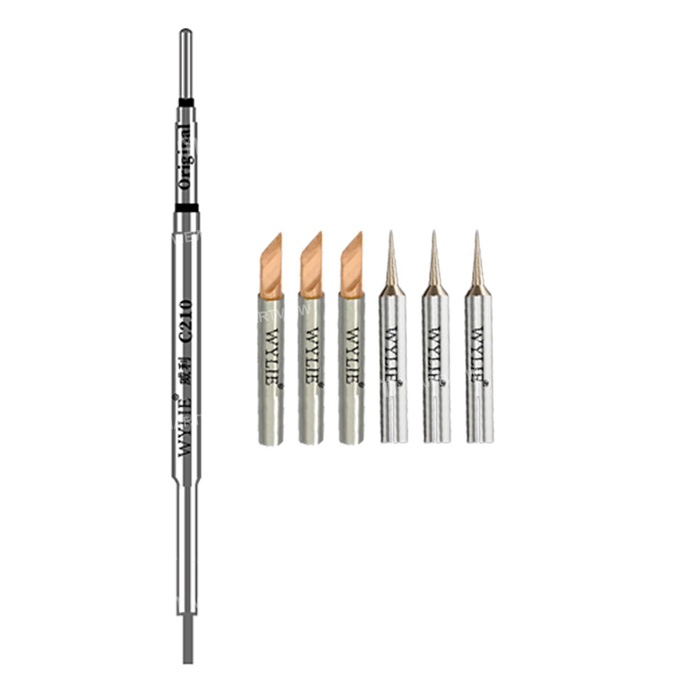 wylie 210-soldering-iron-tip-with-6pcs-ultra-sharp-needles-for-screen-motherboard-flying-wire-1