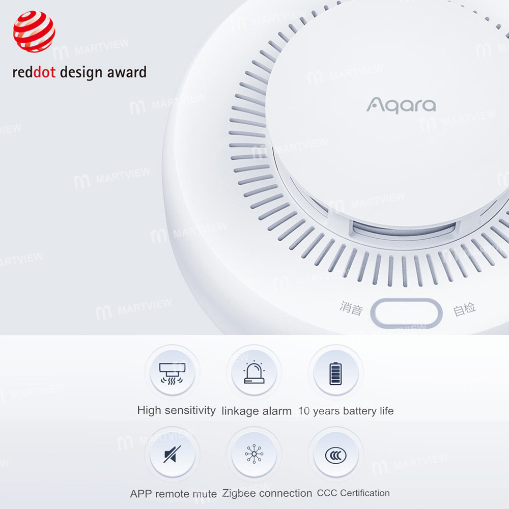 aqara smart-smoke-detector-zigbee-fire-alarm-and-monitor-10