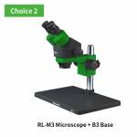 Relife RL-M3 Binocular HD Stereo LED Light Microscope With Holder
