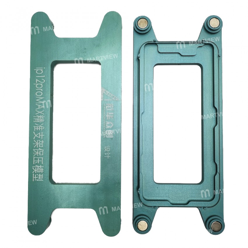 LCD Screen Frame Glue Holding Laminating Magnetic Clamping Frame Mould for iPhone X to 13 Pro Max
