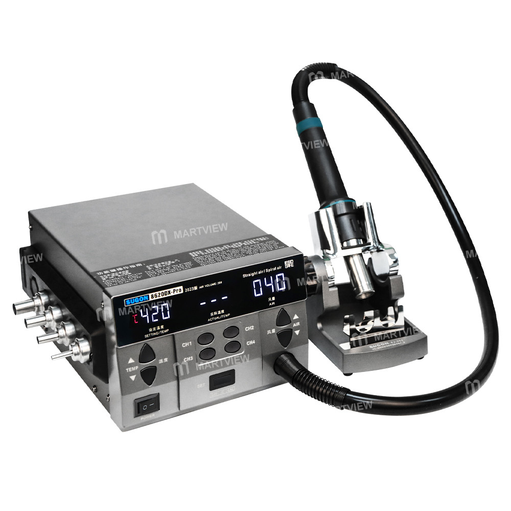 sugon 8620dx-pro-1300w-high-power-heat-gun-digital-display-desoldering-rework-station-6