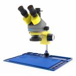 Kailiwei K20H 7X-45X Trinocular Microscope with Multifunctional Aluminium Alloy Repair Mat