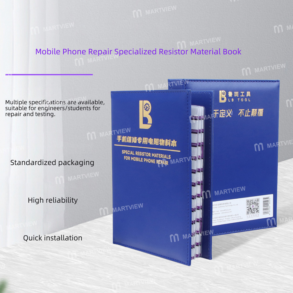 luban mobile-phone-repair-specialized-resistor-material-book-2