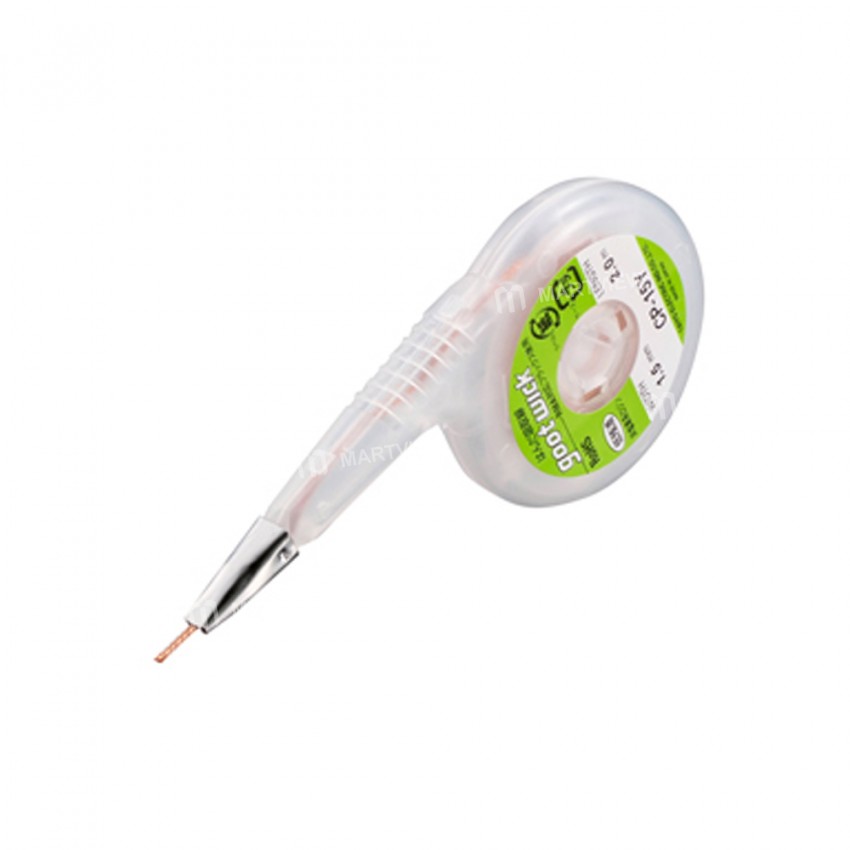 Goot Wick Lead-free RoHS 2M Sucking Wire with Stainless Steel Mouth
