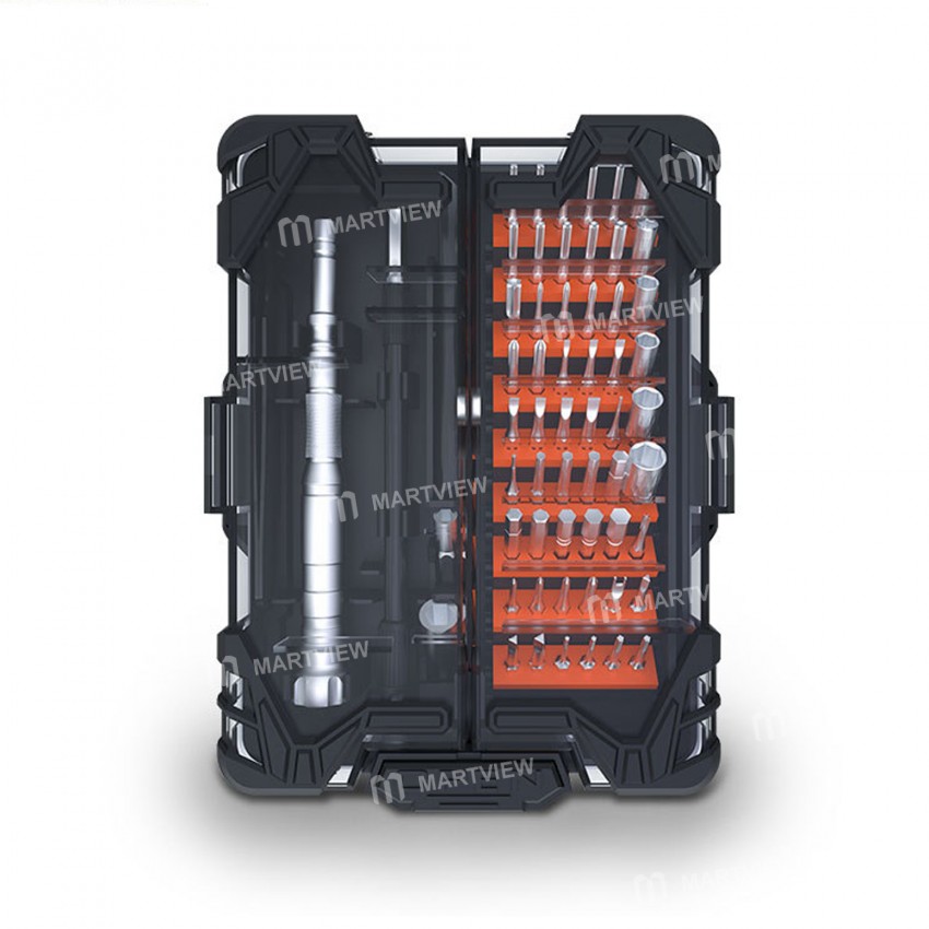 Jakemy JM-8163 62 in 1 Multi-Functional Screwdriver Tool Kits