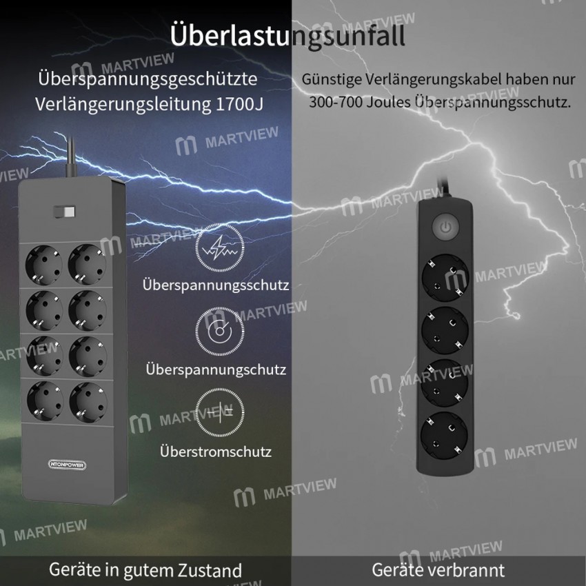 ntonpower hpc-8a5u-8-ac-outlets-surge-protector-power-strip-with-5-usb-ports-for-home-office-6
