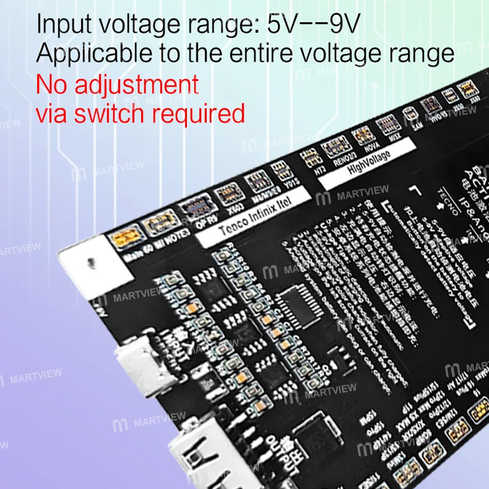 wemon bc27-pro-5v-9v-battery-activation-detection-board-for-iphone-6-17pm-95-android-phones-6