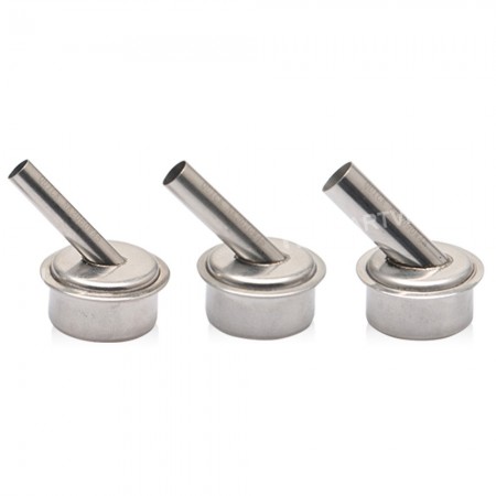 45 Degree 6mm 7mm 9mm Hot Air Gun Nozzle Heat Gun Rework Nozzle for Quick 861DW Hot Air Soldering Station
