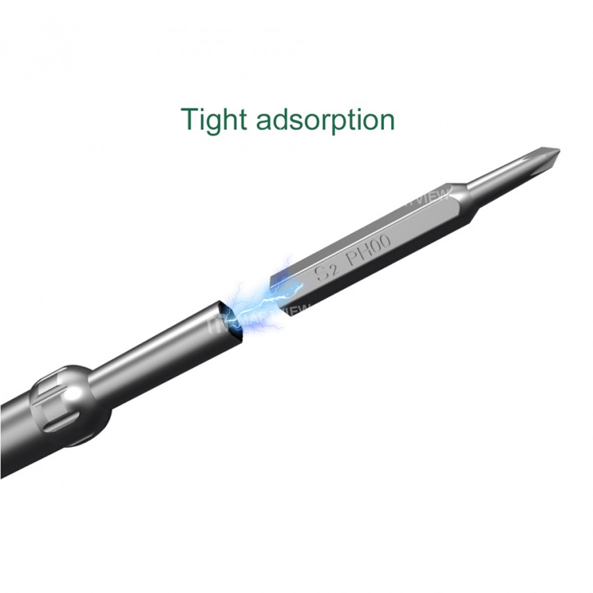 BST-8934B 24-in-1 Precision Magnetic Screwdriver Kit with S2 Steel Bit for Digital Product Repair