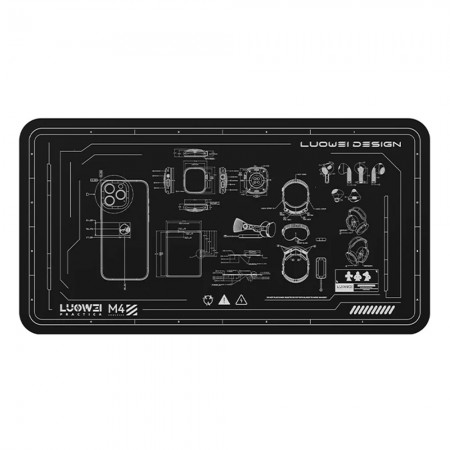 Luowei LW-M4 15.6-inch High-Temperature Resistant Insulation Silicone Repair Pad