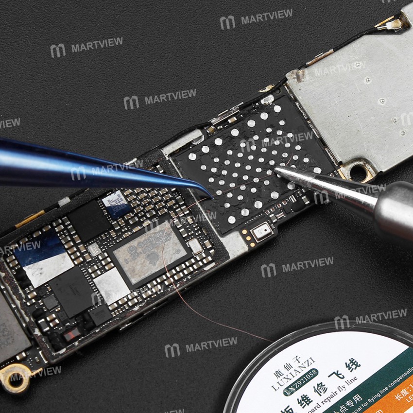 Luxianzi 150M 0.01 / 0.02mm Copper Fly Line for Phone Fingerprint / PCB Motherboard Repair