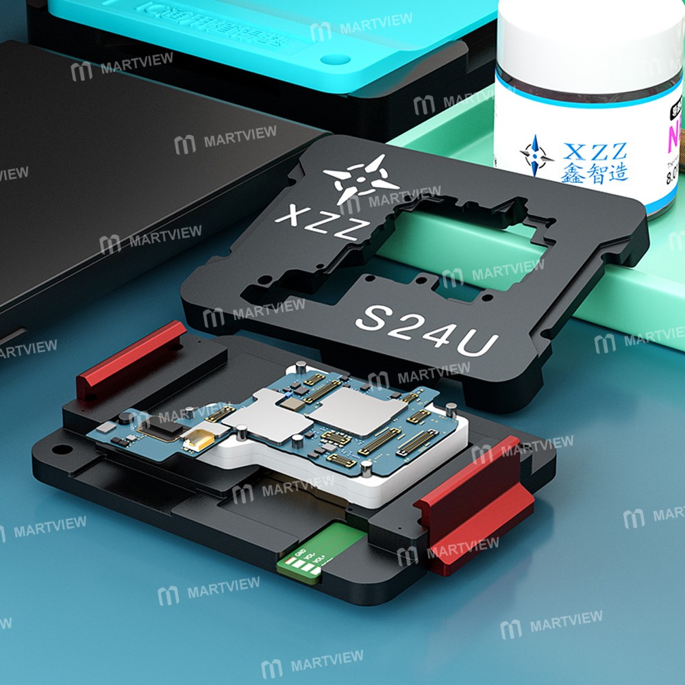 xzz s24u-motherboard-layered-test-stand-for-samsung-galaxy-s24-ultra-7