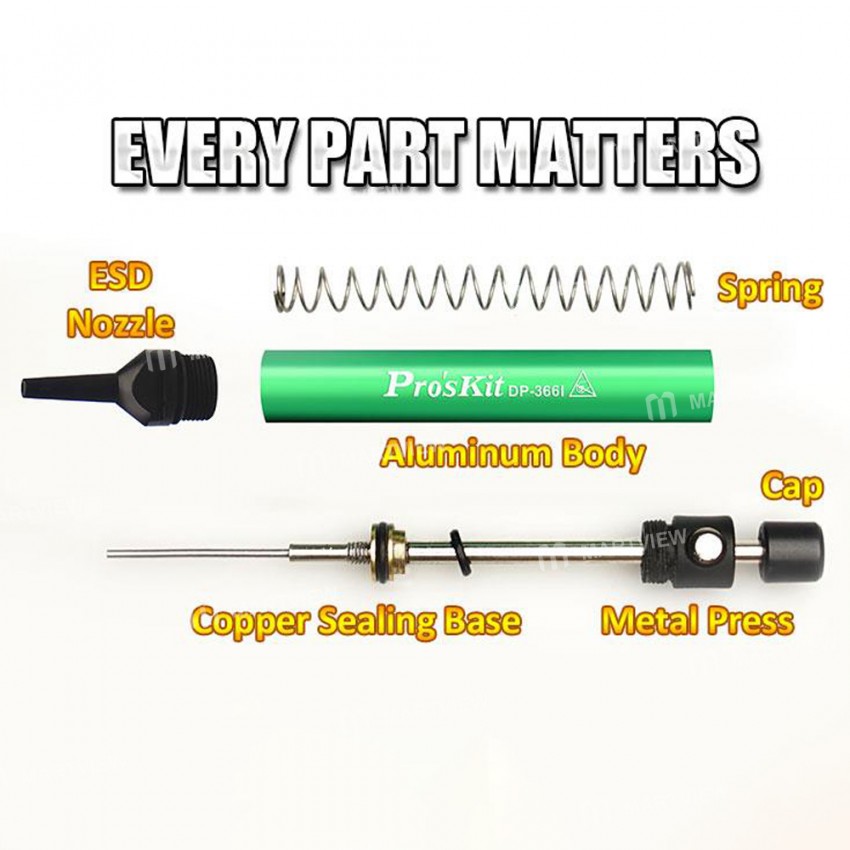 proskit dp-366i-mini-anti-static-aluminum-alloy-tin-sucker-8