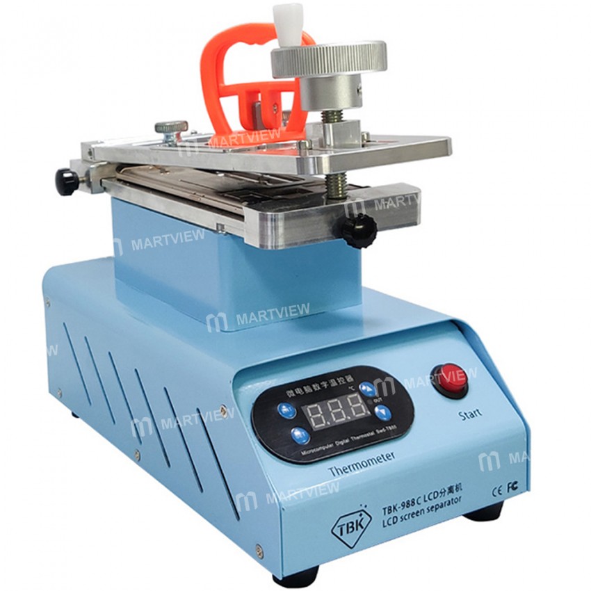 TBK-988C 360° Rotating LCD Glass Touch Screen Separator Machine For iPhone Android Phone
