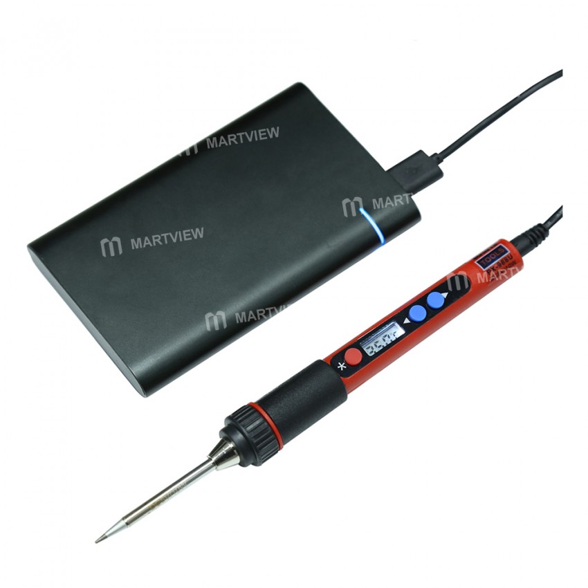 Portable USB Adjustable Temperature Soldering Iron 5V 10W Welding Iron Tool