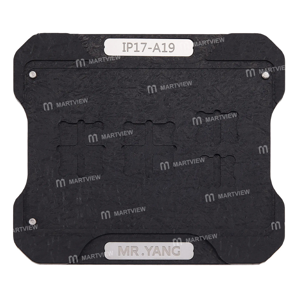 mryang 012mm-a19-board-transfer-bga-reballing-stencil-platform-for-iphone-17-3