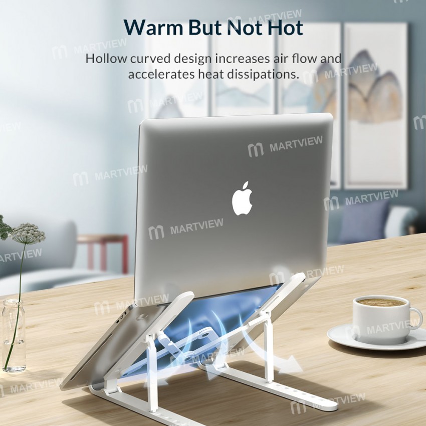 Orico PFB-A23 / A24 Portable 7-speed Adjust Foldable ABS / POM Laptop Stand for MacBook Tablets