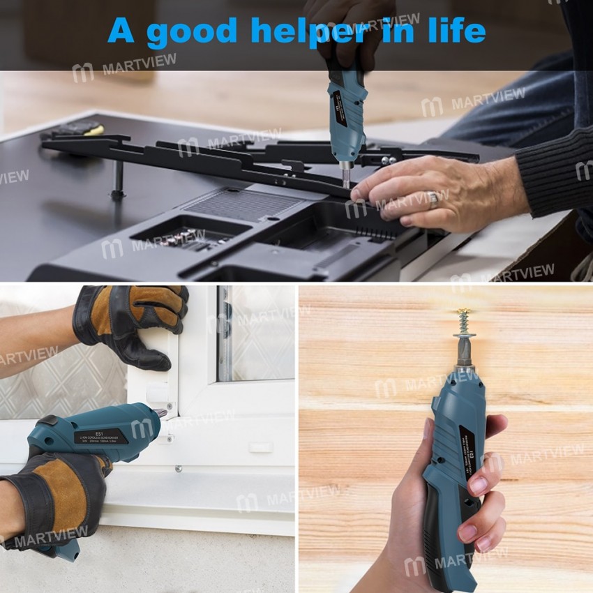 hanmatek es1-straight-pistol-style-2-in-1-rechargeable-cordless-powerful-electric-screwdriver-3