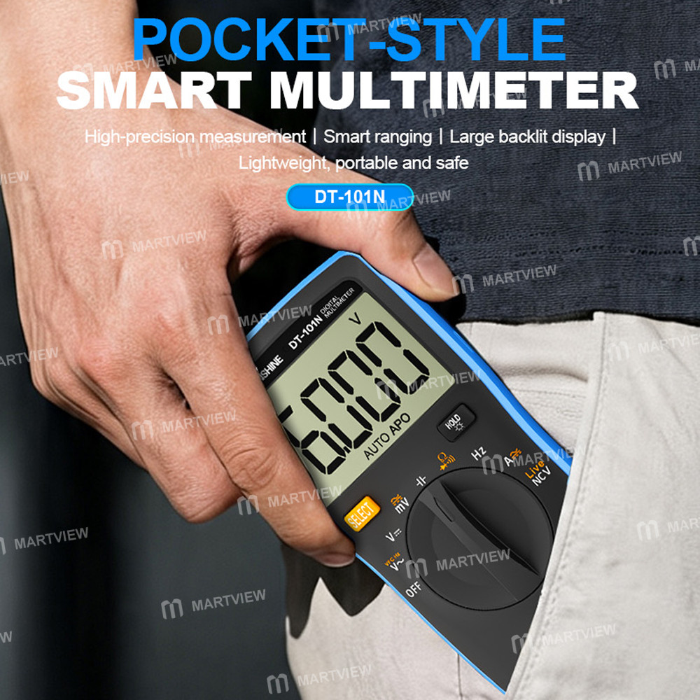sunshine dt-101n-pocket-style-auto-range-smart-precision-multimeter-6