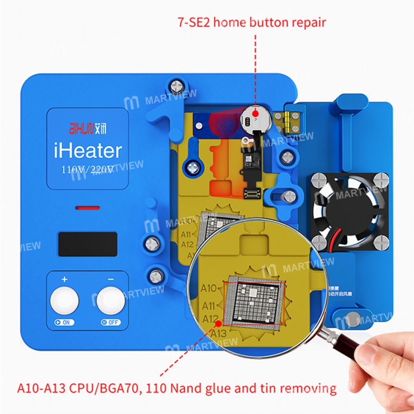 aixun iheater-pro-3rd-gen-intelligent-desoldering-heat-platform-for-iphone-x-to-13pro-max-16
